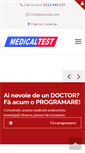 Mobile Screenshot of medicaltest.ro